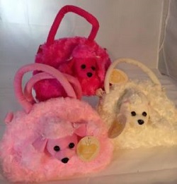 Lulu Plush Bag Baby Pink 