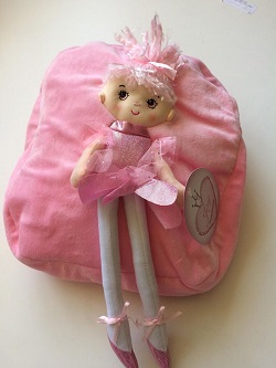 Bella Ballerina Backpack  - Plush  - C289s - Cocomotion  