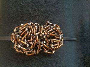 Bronze Copper Bugle  - Headbands  - HA59 - Cocomotion  