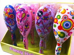 Groovy Hairbrushes Set of 12 