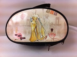 Gold Evening Cosmetic Bag  - Home Decor  - HY009 -   