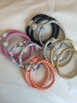 Rope Bracelet set of 12 