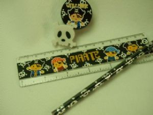 Pirate 4pce Stationary Set  -   - PLOPP4002 - Cocomotion  