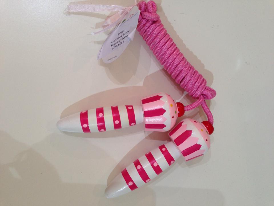 Cupcake Cherry skipping Rope 